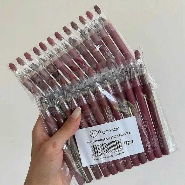 Flormar 12 pcs LipLiner Set
