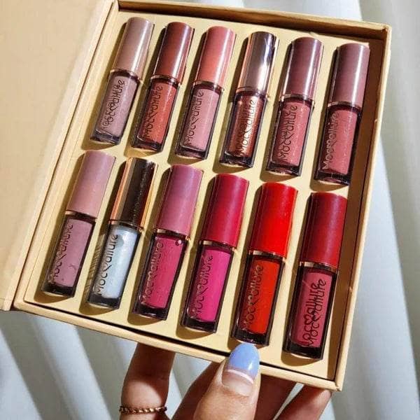 12 pcs Mocallure Lip Gloss